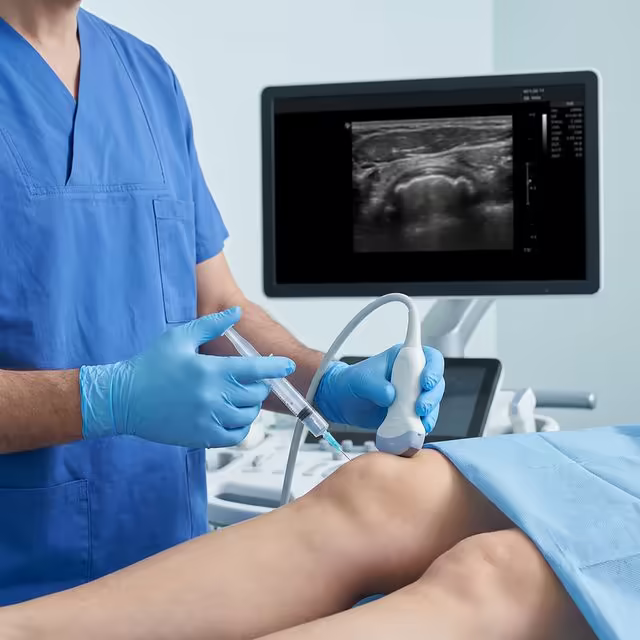 Hyaluronic acid injection for joint treatment